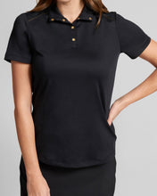 Kate Lord Oasis S/S Polo KF31 Black