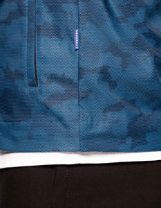 Devereux Flight Jacket - Blue Camo Size: Medium