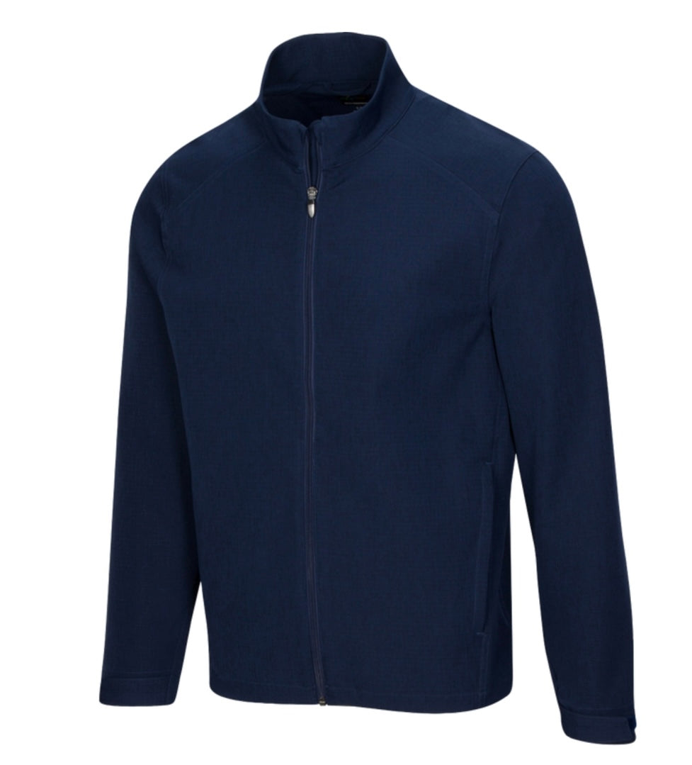 Greg Norman WOMEN'S WINDBREAKER FULLZIP JACKET Navy Heather G2S21J045