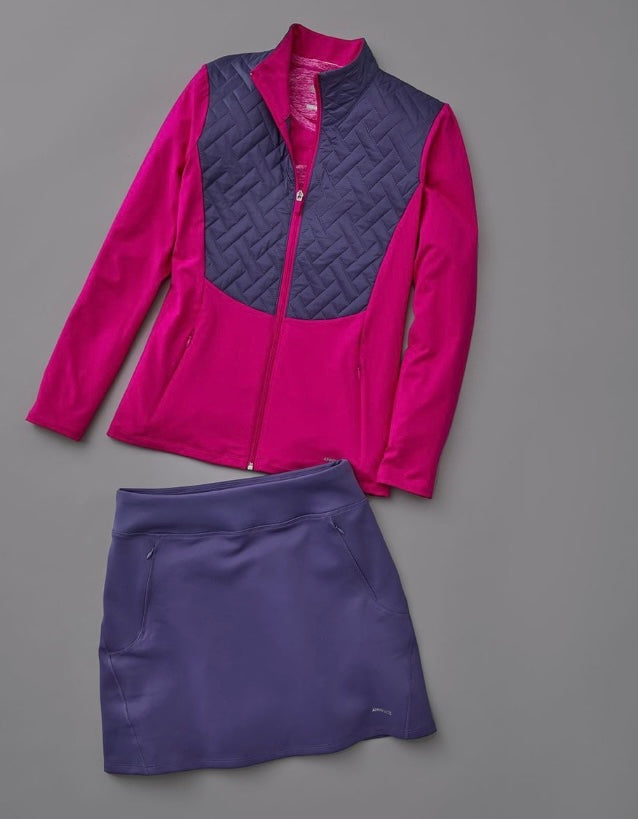 Annika Interval Golf Skort LAB00023 Sport Slate Baseline Golf Discount Clothing