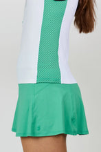 Sofibella HALF ZIP TANK - ALPINE STORY 2531ALPWHT Color: White Size: Small