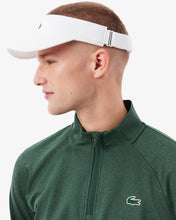 LACOSTE Men's Technical Fleece Golf Sweatshirt SH5221 CW RIB GREEN -MEDIUM