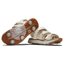 FootJoy Womens Golf Sandals - Sand/Pink 98833