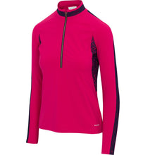 Greg Norman Imperial Mock Neck 1/2 Zip Outerwear Pullover G2F24K506 French Parfait Size: Medium