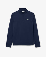 LACOSTE Men's Golf Quarter-Zip Windbreaker Sweater AH4808 CW 166 NAVY BLUE-MEDIUM