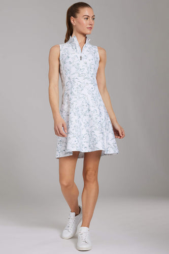 Greyson Water Thistle Hera II Sleeveless Dress LFA23K59A Arctic Size: Large & X-Large