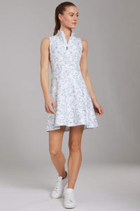 Greyson Water Thistle Hera II Sleeveless Dress LFA23K59A Arctic Size: Large & X-Large