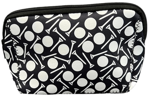 Neoprene Cosmetic Pouch - Ball & Tee