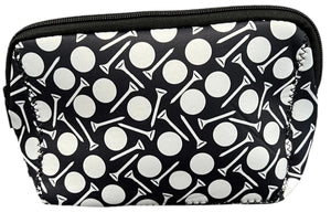 Neoprene Cosmetic Pouch - Ball & Tee