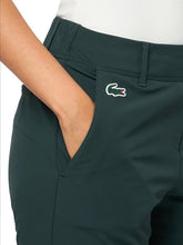 Lacoste Womens Sport Golf Stretch Twill Pants HF1021 51 Forest Green Size: 36 (NWOT)