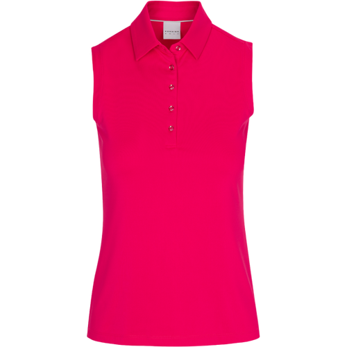 Dunning PLAYER JERSEY SLEEVELESS PERFORMANCE POLO D2S22K271 DAHLIA Size: Medium