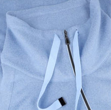 Greg Norman Solange Full-Zip Blue Haze Heather Outerwear G2S24J471 Blue Haze Heather Size: Medium