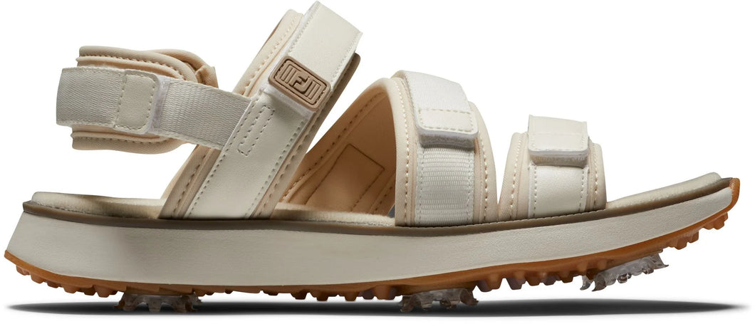 FootJoy Womens Golf Sandals - Sand/Pink 98833