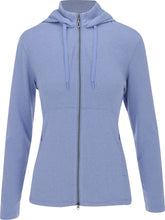 Greg Norman Amanda Full-Zip Hoodie Periwinkle Heather G2S23J466 Size: Medium