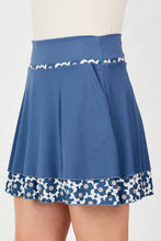 Sofibella 16" FLOUNCE SKORT - QUIET FORCE 2500QUFTWL  Color: Twilight Size: Small