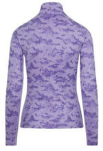 Dunning Tully Ventilated Performance Shirt Polo Long Sleeve Allium D2S24K424
