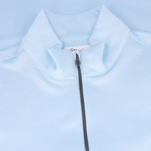 Greg Norman Fairway 1/2 Zip Mock Outerwear Pullover G2S23K077 Misty Blue Size: Medium
