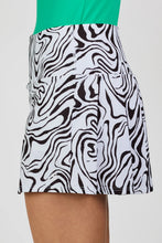 Sofibella 14" PLEATED SKORT - UV COLORS 2566SWL Color: Swirl Size: Small