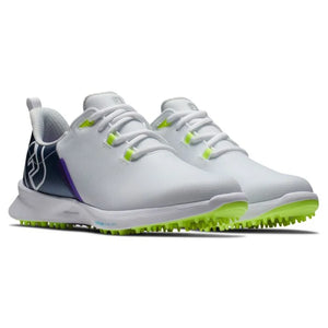 FootJoy Womens Fuel Sport Golf Shoes - White/Navy 90128
