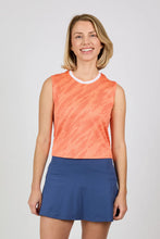 Sofibella SLEEVELESS - WILD CORAL 2510WICWCO Color: Wild Side Jacquard Coral Size: Small
