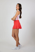Sofibella 13" FLOUNCE SKORT - STYLE ICONS 2058HIB Color: Hibiscus Size: Small
