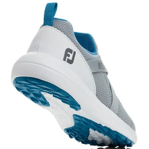 FootJoy Womens Flex Golf Shoes 95727 Grey/White