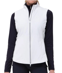 Dunning Blake Insulated Performance Vest D2F24V451 White Size: Medium