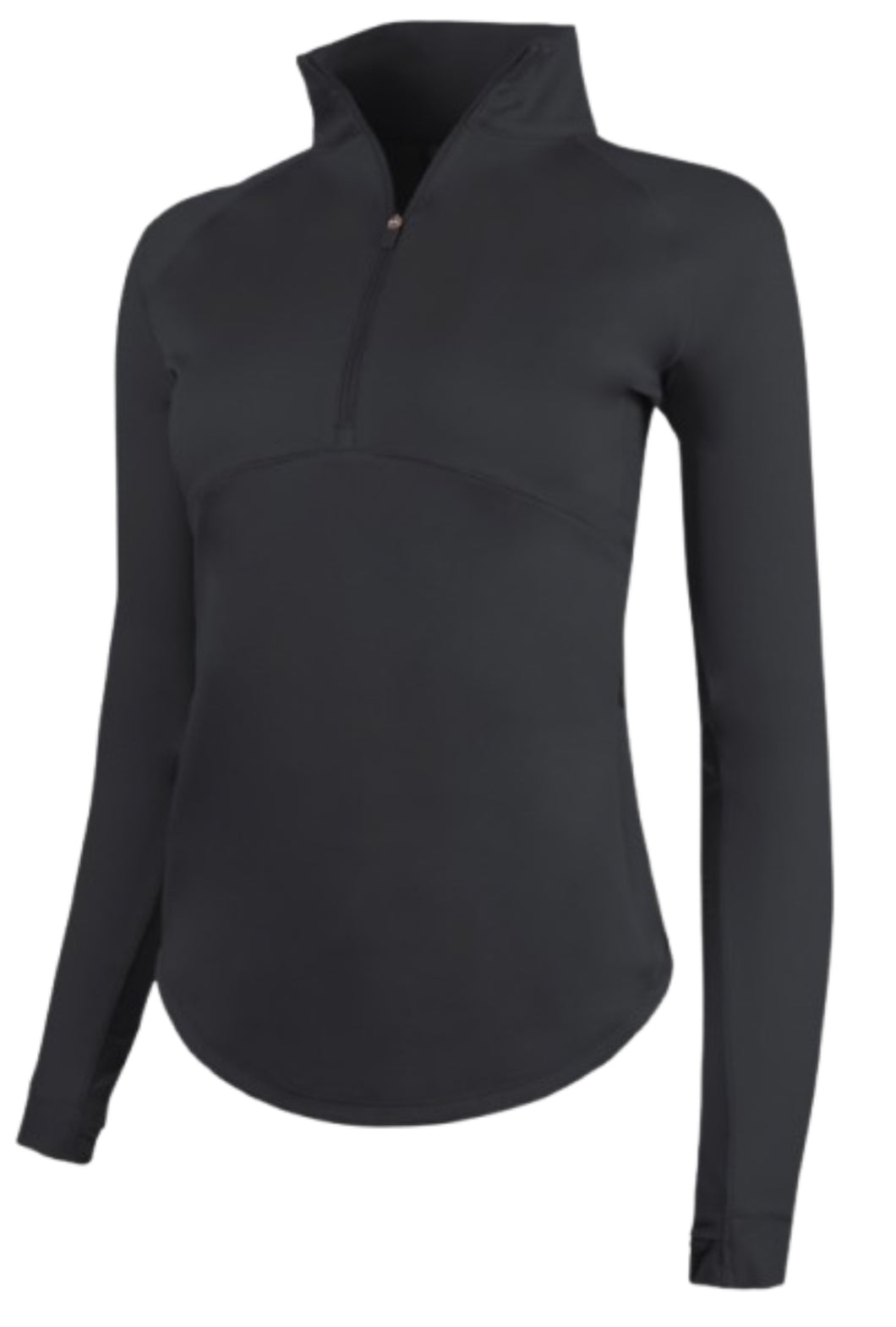 Ahead Brandi Quarter Zip Pull Over KA74 Black Size: Medium