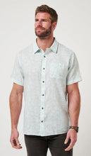 Travis Mathew Double Room Button-Up A40209 Eggshell Blue Size: S