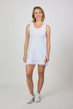 Sofibella TENNIS DRESS - WHITE STRIPES 2536WSTWHT Size: Small