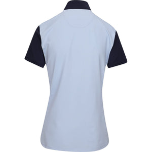 Greg Norman Biscayne Shirt Polo Short Sleeve G2S24K104 Blue Haze Size: Medium