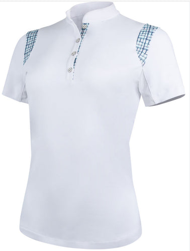 Ahead Ladies Highland S/S Polo KPB6 White Size: Medium