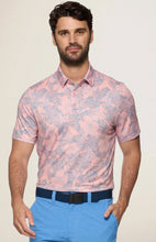 Flag & Anthem MVP Polo M-COREKT2044 CORAL FLORAL