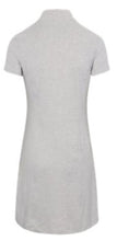 Greg Norman Elodie S/S 1/2 Zip Dress Shark Grey Heather G2S24K414 Size: Medium