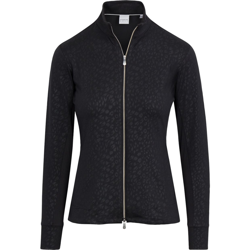 Dunning Fallow Embossed Jersey Performance Full-Zip Outerwear Jacket D2F23K421 Size: Medium