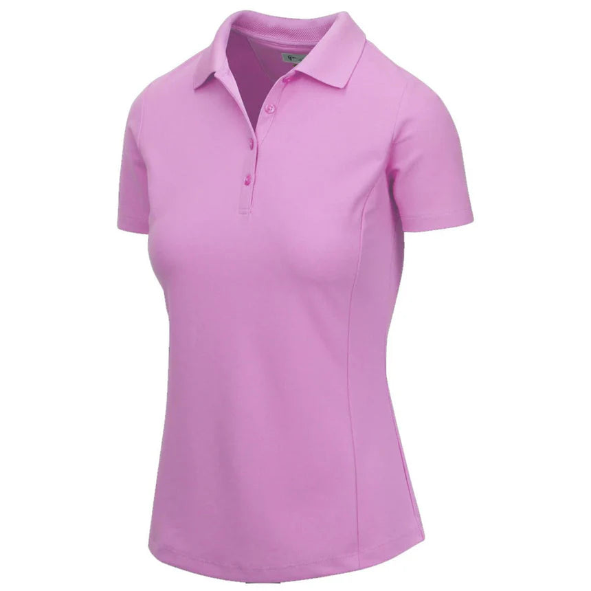 Greg Norman Short Sleeve Protek Micro Pique Polo G2S21K450 Prime Rose Size: Medium