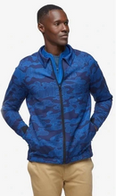 DEVEREUX | Echo Technical Jacket - Canyon Camo Black + Blue Size: Medium