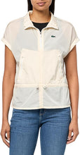 Lacoste Womens UV Protect Water-Repellent Golf Jacket  BF8579 CW XFJ White