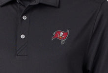 Tampa Bay Buccaneers Cutter & Buck Virtue Eco Pique Recycled Polo MCK01127 -Black