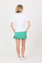 Sofibella ELBOW SLEEVE POLO - NANTUCKET 2541NAKWHT Color: White Size: Small