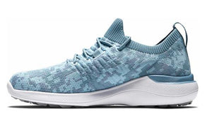 FootJoy Flex XP Women's Spikeless Golf Shoes 95349 Blue Camo