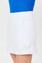 Sofibella 15" SKORT - STAPLES 2496WHT Color: White Size: Small