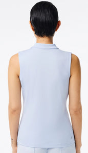 Lascoste Sport Sleeveless Polo PF7414 Light Blue Size: Small