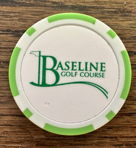 Baseline Logo Poker-Chip Ball Markers