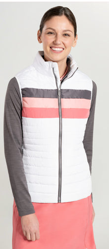 Ahead Retro Golf Vest SK40 White Size: Medium