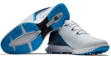 FootJoy Fuel Sport Golf Shoes - White/Blue 55454