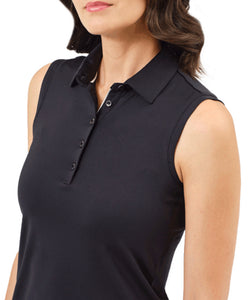 PLAYER JERSEY SLEEVELESS PERFORMANCE POLO D2S22K271 Black