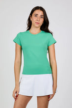 Sofibella SHORT SLEEVE - STYLE ICONS 2488ALP Color: Alpine Size: Small