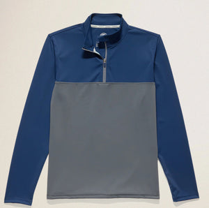 Flag & Anthem MADEFLEX JOURNEY STRETCH 1/4-ZIP M-COREKT1837 Navy/Charcoal Size: Medium