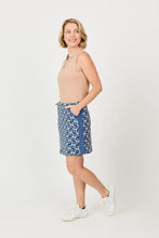 Sofibella 17" SKORT - QUIET FORCE 2499QUFGBF Color: Geo Ball Flower Size: Small